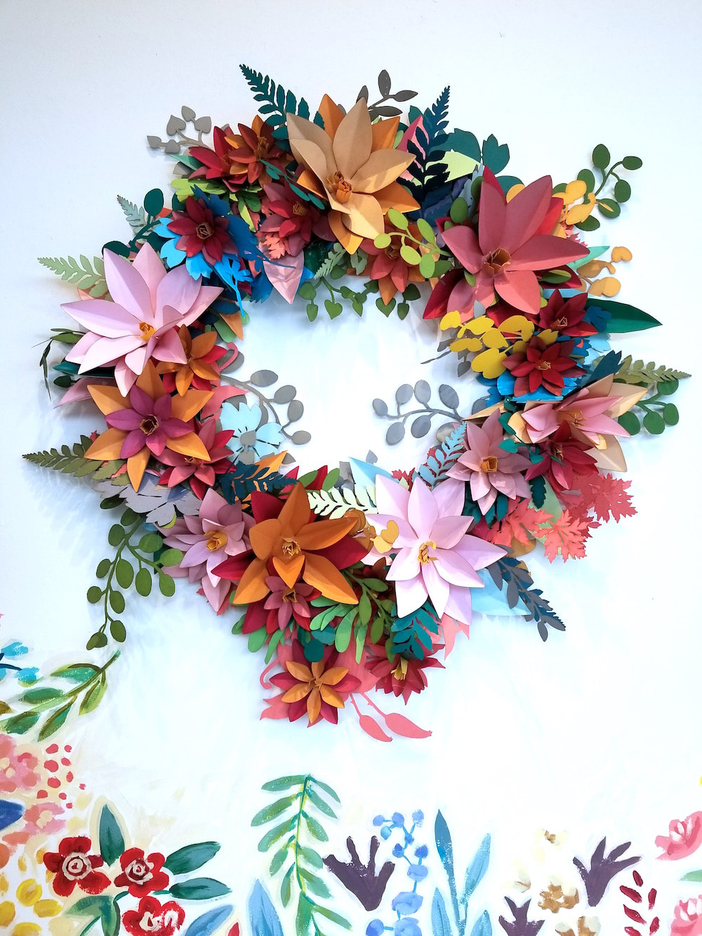 Laser cut paper florals using the Glowforge by Embellishments Studio